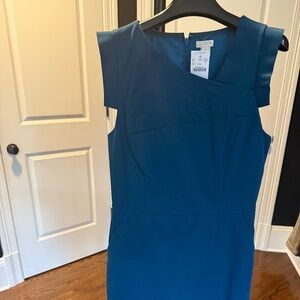 J Crew Factory Crepe Suit Dress (NWT)